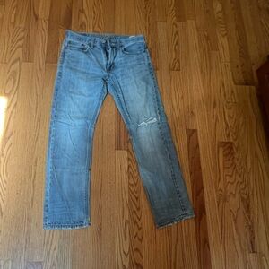 American eagle Men's slim straight Blue Jeans